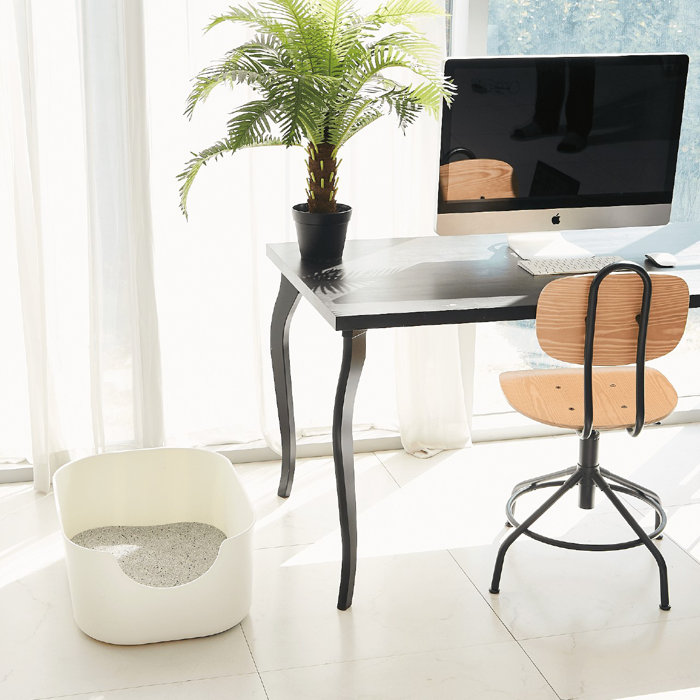 Tucker Murphy Pet™ Duguay Plastic Standard Litter Box & Reviews Wayfair